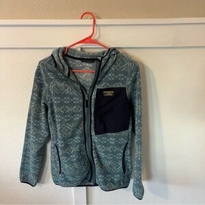 LL Bean Women's Small Regular Full-zip Fleece Sweater.